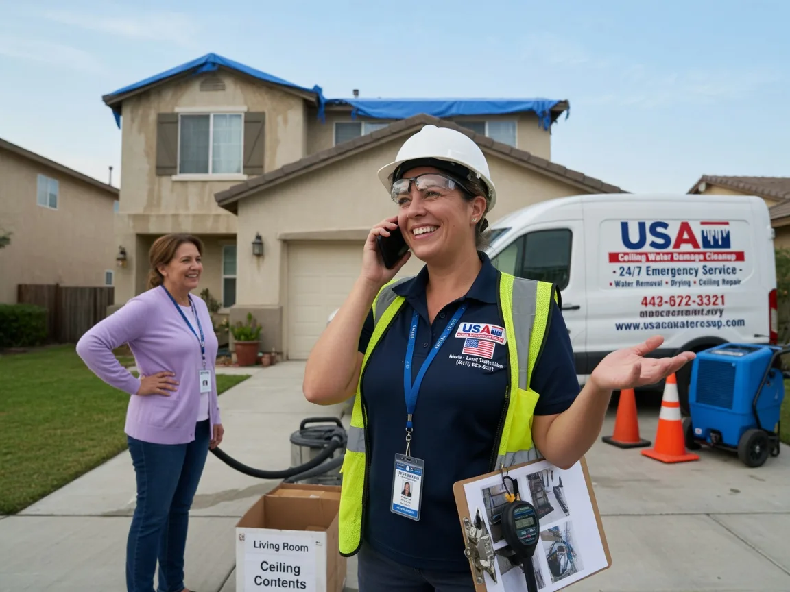 Ceiling Water Damage Restoration Rose, OK FAQs