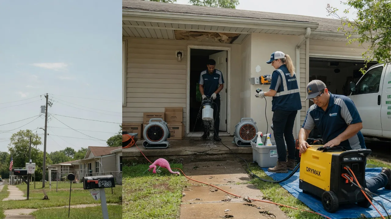Storm Damage Water Removal in Rose, OK near me